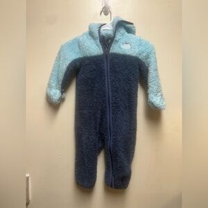 The North Face Baby Bear One Piece 12-18 Blue